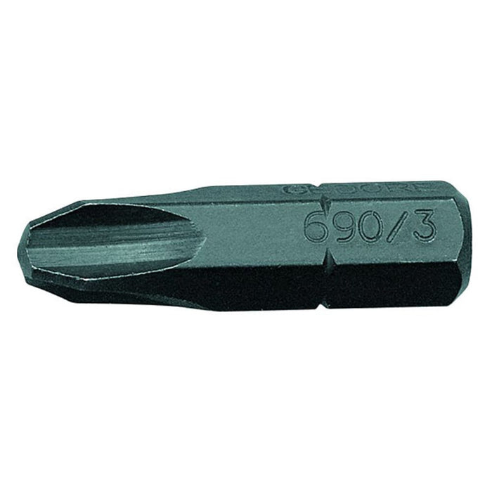 GEDORE Schraubendreherbit 1/4", Vorteilspack 10-tlg, Kreuzschlitz PH 2 L