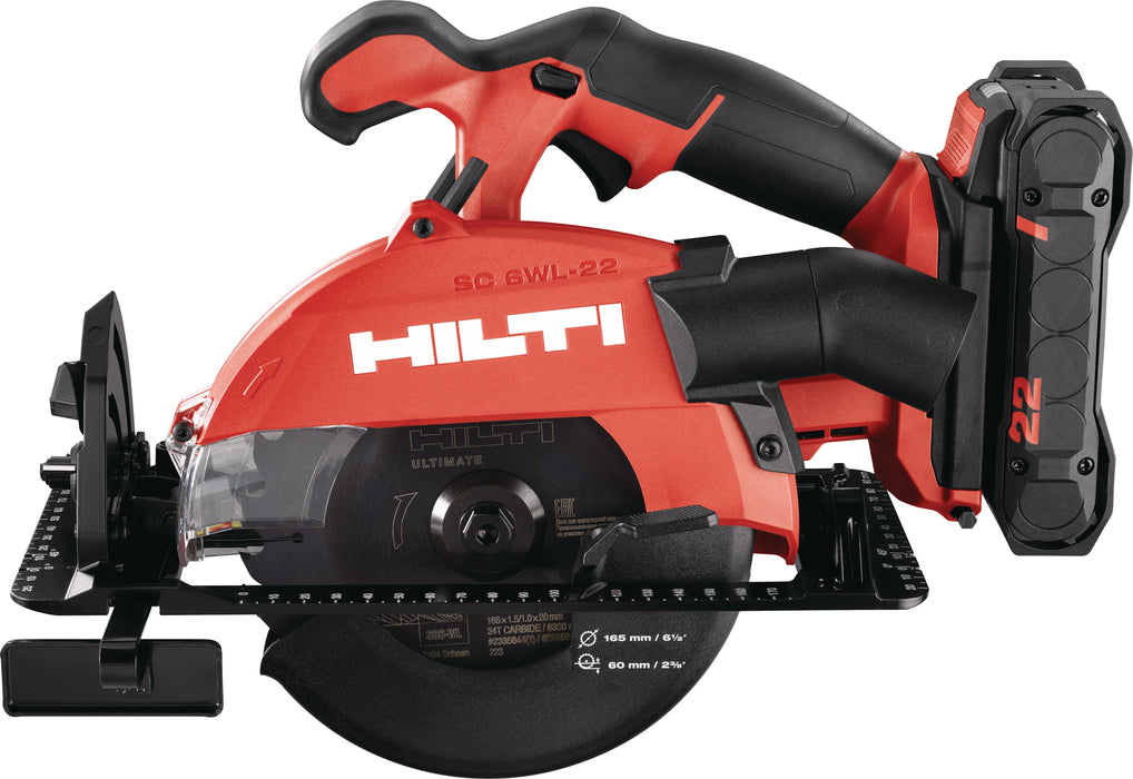 Akku-Handkreissäge SC 6WL-22 für Holz