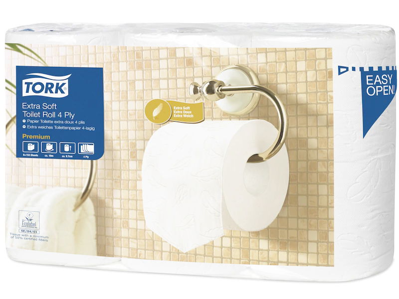 Tork T4 Toilettenpapier Premium 4-lagig