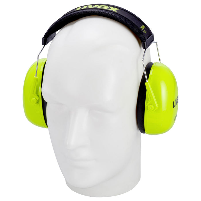uvex K Junior Kapselgehörschutz lime SNR 29 dB