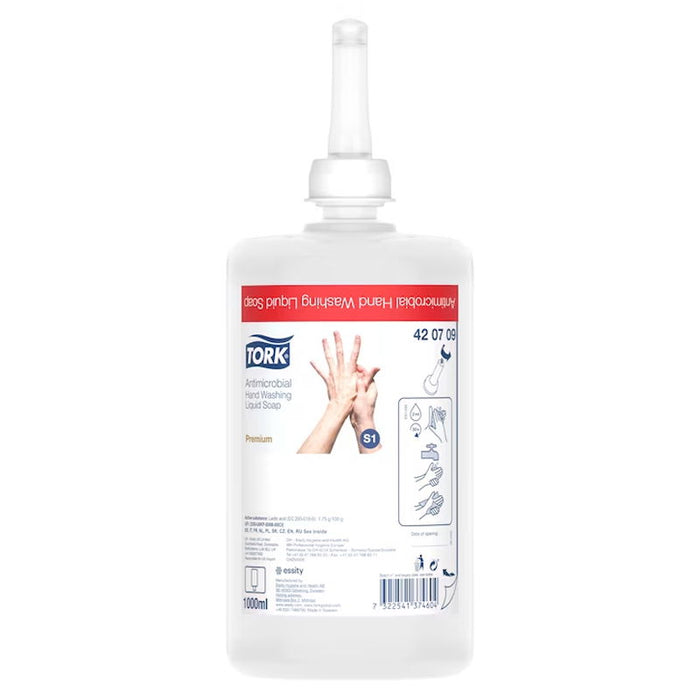 Tork S1 Flüssigseife zur Händedekontamination 1000ml