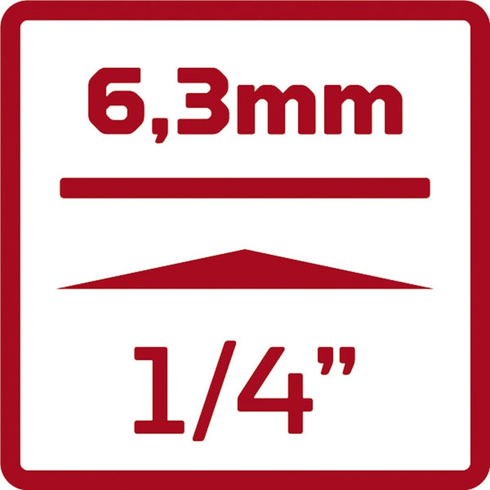 GEDORE RED Bit-Schraubendreher 1/4 L.100mm 2K-Griff