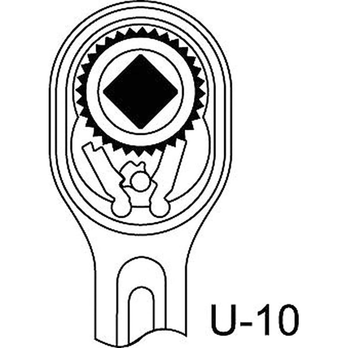 GEDORE Umschaltknarre 1/2" 350 mm