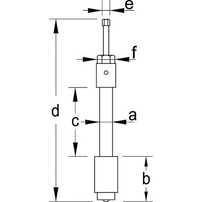 GEDORE Fetthydraulik-Druckspindel 12 t