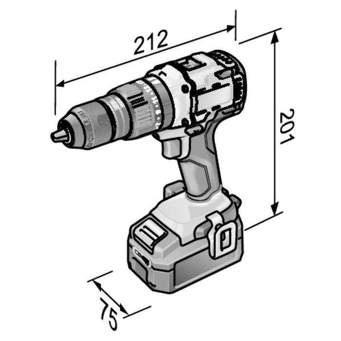 FLEX PD 2G 18.0-EC C Schlagbohrschrauber