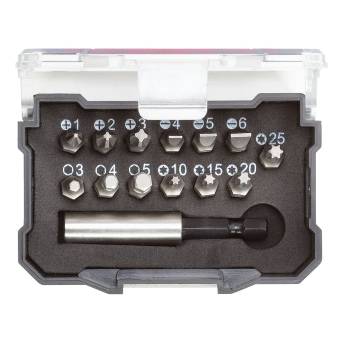 GEDORE RED Bit-Box 1/4 PH+SL+TX+6kt+Bithalter 14tlg