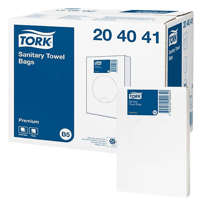 Tork B5 Hygienebeutel Weiss