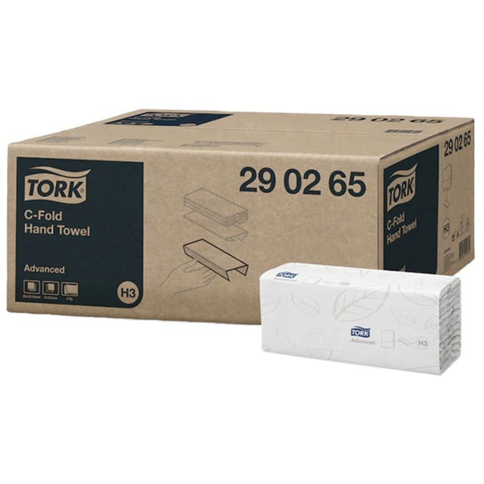 TORK Lagenfalz Handtuch 2-Lagig weiss 2560 Tücher