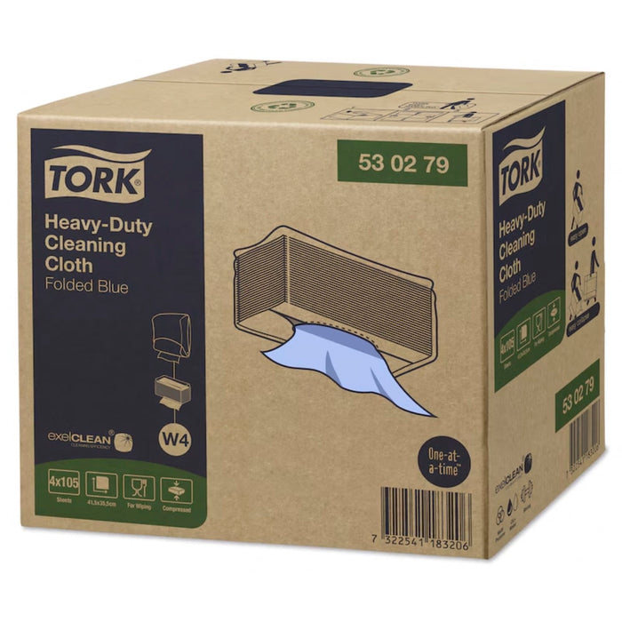 Tork extra starke Reinigungstücher blau