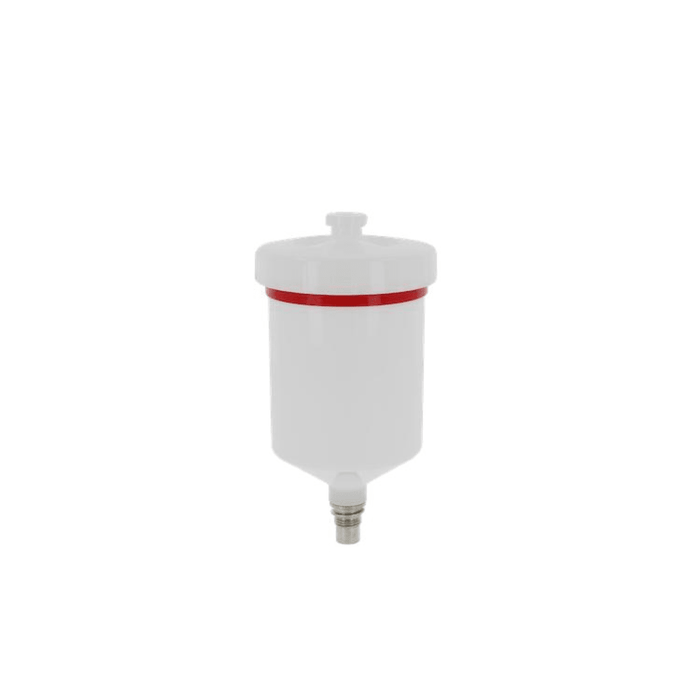 SATA QCC Becher 0,6 lt Kunststoff & mit Gewinde